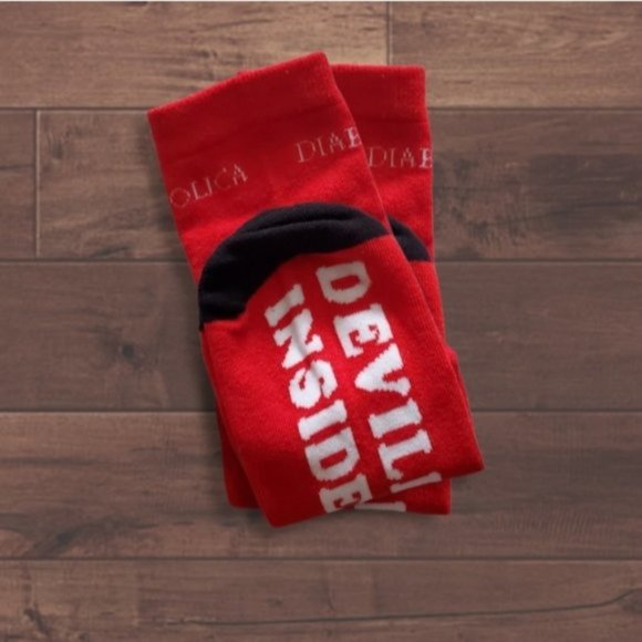 New- Red Socks logo "Cute but Devilish Inside" -$7 as bundle add on - Picture 4 of 4